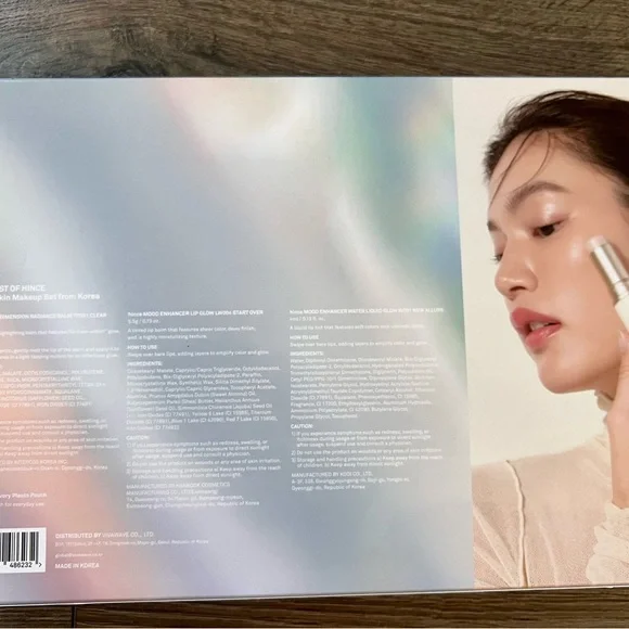 Hince Glass Skin Makeup Gift Set – Radiance Balm + Lip Glow + Pouch new sealed​ - Picture 4 of 11